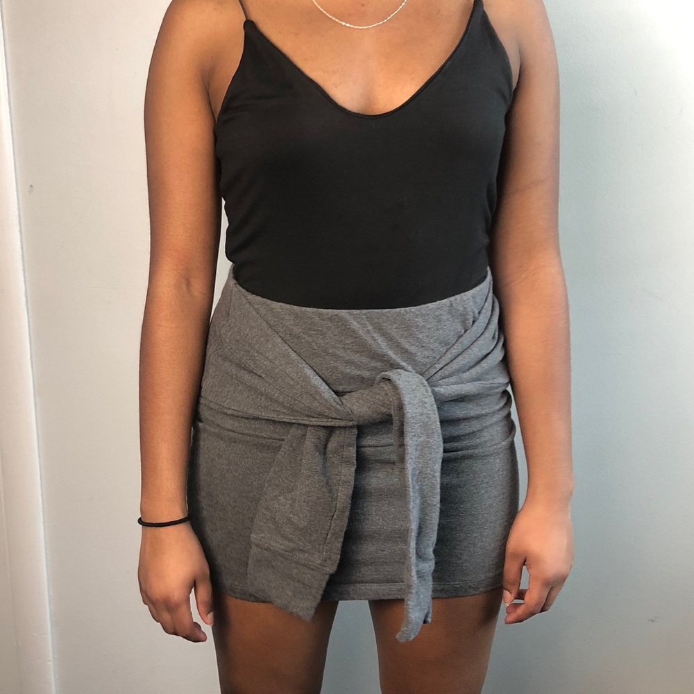 Forever 21 Gray Mini Skirt